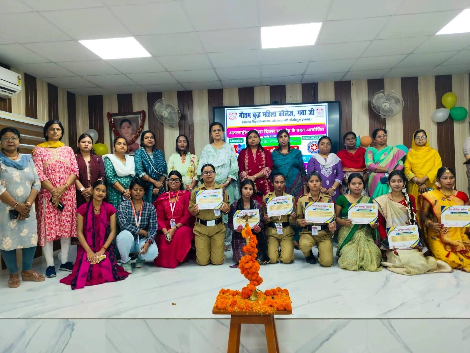 जीबीएम कॉलेज में “राष्ट्र सेवा और महिलाएँ” विषय पर लघु संगोष्ठी एवं सांस्कृतिक कार्यक्रम का हुआ आयोजन